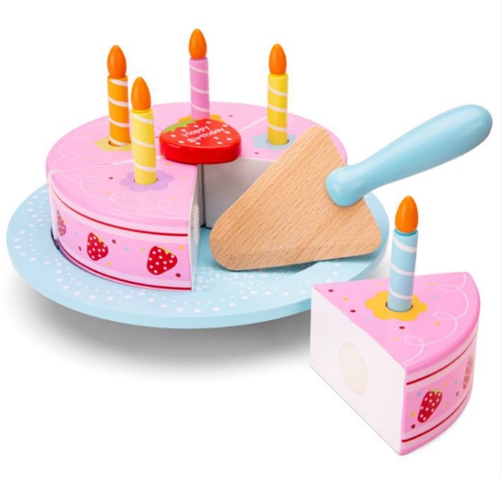 Picture of Verjaardagstaart Aardbei met Kaarsjes - New Classic Toys