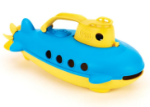 Bild von Duikboot blauw-geel - recycled plastic/bioplastics - Greentoys