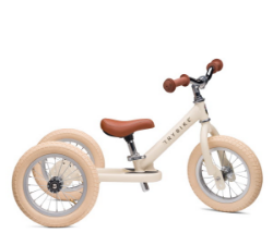 Image de Trybike 2-wieler loopfiets staal Creme vintage