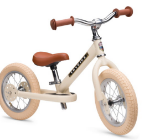 Image de Trybike 2-wieler loopfiets staal Creme vintage