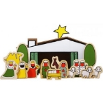 nijntje, kerststal, speelkerststal, dick bruna, bat-33030, duurzaam, houten speelgoed