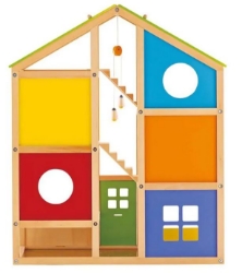 All-Season-House-Hape-E3401-Groot-Houten-Poppenhuis-met-Meubels-en-Poppenhuispoppetjes-duurzaam-speelgoed