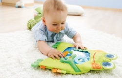 HABA waterspeelmat Kikker Spelend kindje