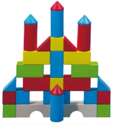 HABA Blokken gekleurd startset 30-delig Kasteel