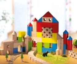 HABA Blokken gekleurd startset 30-delig Huis