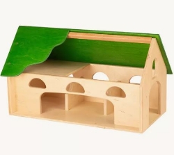 boerderij-speelboerderij-stal-groen-naturel-van-dijk-toys-770-duurzaam-houten-speelgoed