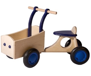 Image de la catégorie Bakfietsen hout 1+