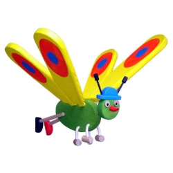 Van Dijk Toys Vliegfiguur Vlinder – Houten Mobiel Kinderkamer