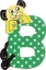 Picture of kleine beren letter B