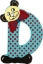 Bild von kleine beren letter D