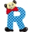 Bild von kleine beren letter R