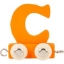 Image de Lettertrein gekleurd C