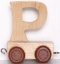 Afbeeldingen van Lettertrein naturel P