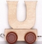Picture of Lettertrein naturel U