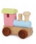 Picture of Lettertrein naturel lokomotief pastelkleur