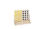 Image de Groot houten Vier op een rij spel XL Reuzenformaat spel Van Dijk toys