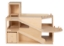 Image de Garage, groot 2 verdiepingen met lift naturel - Van DijkToys