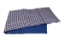 Picture of Poppen-dekje -dekbed- slaapzak voor wieg, poppenbed en poppenwagen blauw geruit 96x 32 cm Van DijkToys