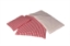 Image de Poppen- bedbekleding-beddegoed rood-wit geblokt Matras, dekbed en kussen 60x 20 cm Van Dijk Toys