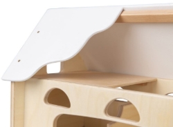 Van Dijk Toys Speelboerderij – Houten Boerderij Naturel Wit - 2jr+