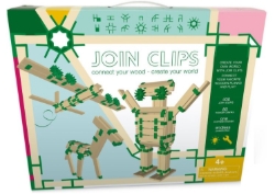 JOIN CLIPS Bouwplankjes Basisset - Luxe Pro Edition - 80 plankjes & 400 clips - Vanaf 4 jaar