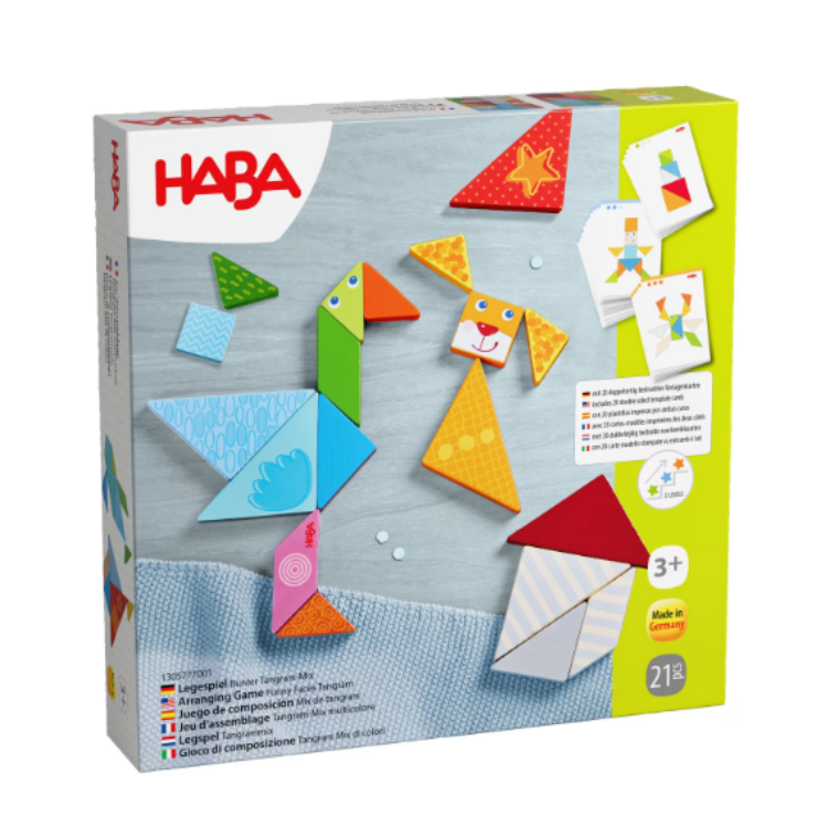 HABA Legspel "Bonte Tangram-Mix" (Artikelnummer: 1305777001