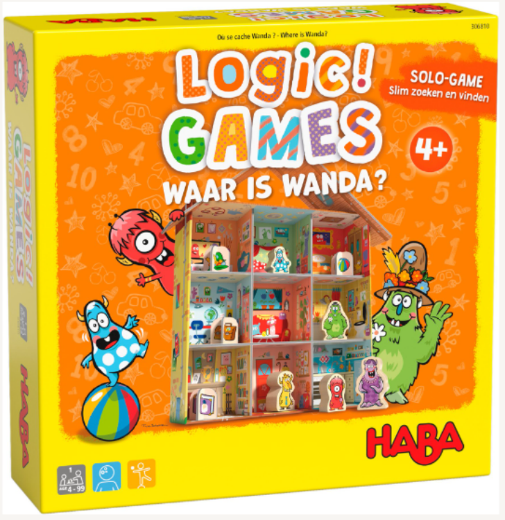 HABA Logic! Games – Waar is Wanda? (Artikelnummer: 1306806005)