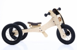 Picture of Trybike Wood 4-in-1 Houten Loopfiets – Bruin – Vanaf 1 Jaar