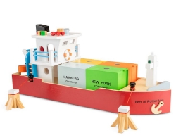 new-classic-toys-10900-havenlijn-containerboot-duurzaam-houten-speelgoed