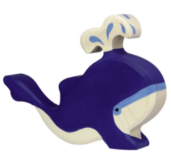 Walvis met waterspuit HOL-80195