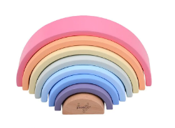 Regenboog pastel Joueco 80152