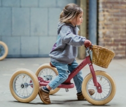 Trybike steel fietsmandje rotan