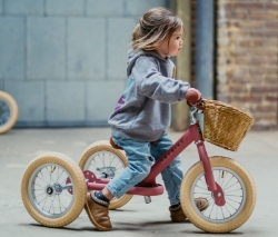 Trybike steel fietsmandje rotan