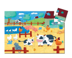 Puzzel De Koeien op de Boerderij DJ07205