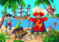 Puzzel De Piraat en zijn Schat DJ07220