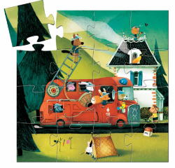 Puzzel Brandweerauto DJ07269