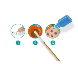 djeco 3d schilderen tropisch woud DJ08968