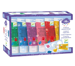 Djeco Glitter Vingerverf DJ09017 18m+
