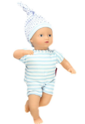 Bild von SALE!!!  Pop Götz Babypopje Mini Aquini jongen 22 cm Gotz
