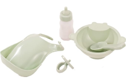 Bild von SALE!!!  Pop Götz Eetset voor pop Gotz - Mintgroen