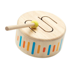 Picture of Muziek Plan Toys Houten trommel Solid Drum 