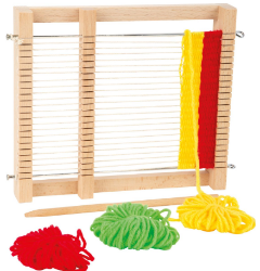 Afbeeldingen van SALE!!!  Knutsel Weefgetouw compact Hout