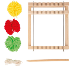 Afbeeldingen van SALE!!!  Knutsel Weefgetouw compact Hout