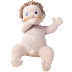 Bild von SALE!!!  Pop Rubensbarn Baby Erik gekleed 45 cm vanaf 0 jaar