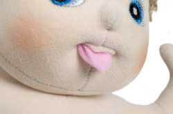 Bild von SALE!!!  Pop Rubensbarn Baby Erik gekleed 45 cm vanaf 0 jaar