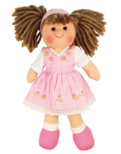 Image de la catégorie Bigjigs stoffen poppen Small (25-28cm)