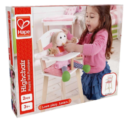 houten poppenstoel wit roze edugro hape e3600 berkenmultiplex duurzaam speelgoed