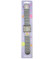 Mava Slap Horloge Kat (22 cm), 5143520, 4262451435206, duurzaam speelgoed