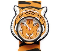 Mava Slap Horloge Tijger (22 cm), 5143521, 4262451435213, duurzaam speelgoed