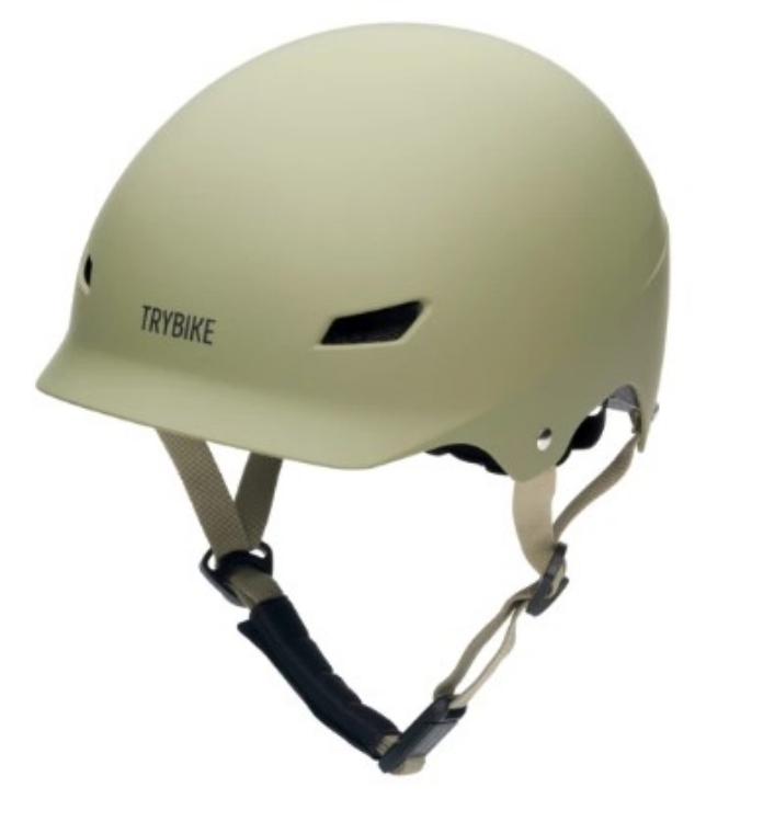 Bild von Trybike Groen fietshelm Coconuts Small - Medium